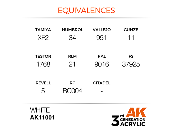 AK-Interactive 3GEN-AK11001 Intense-White