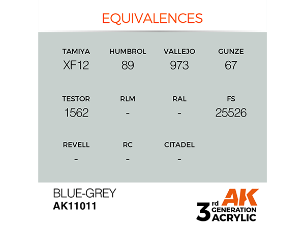 AK-Interactive 3GEN - AK11011 Standard - Blue Grey