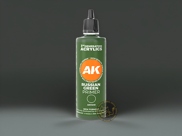 AK-Interactive 3GEN - AK11246 Primer - Russian Green Surface Primer