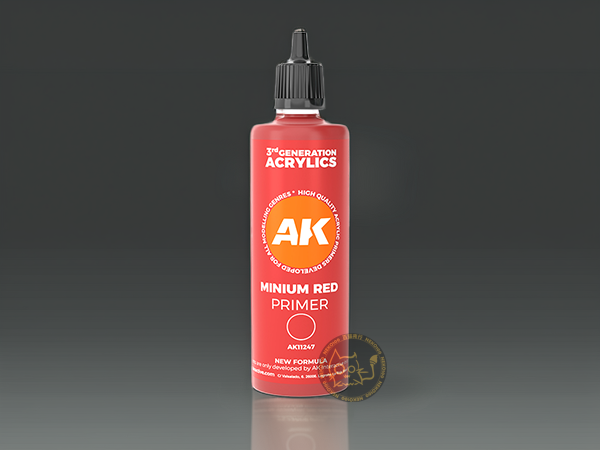AK-Interactive 3GEN - AK11247 Primer - Minium Red Surface Primer
