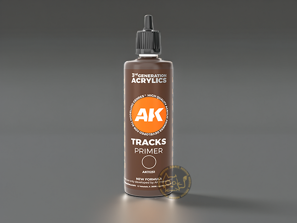 AK-Interactive 3GEN - AK11251 Primer - Tracks Surface Primer