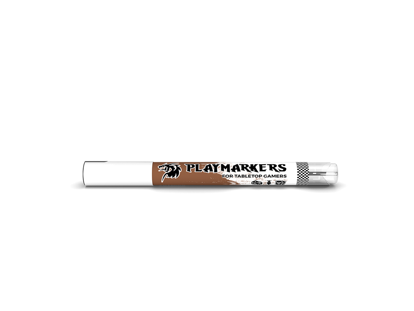 AK-Interactive Playmarkers 水性軟毛麥克筆 | AKM009 啡膚色