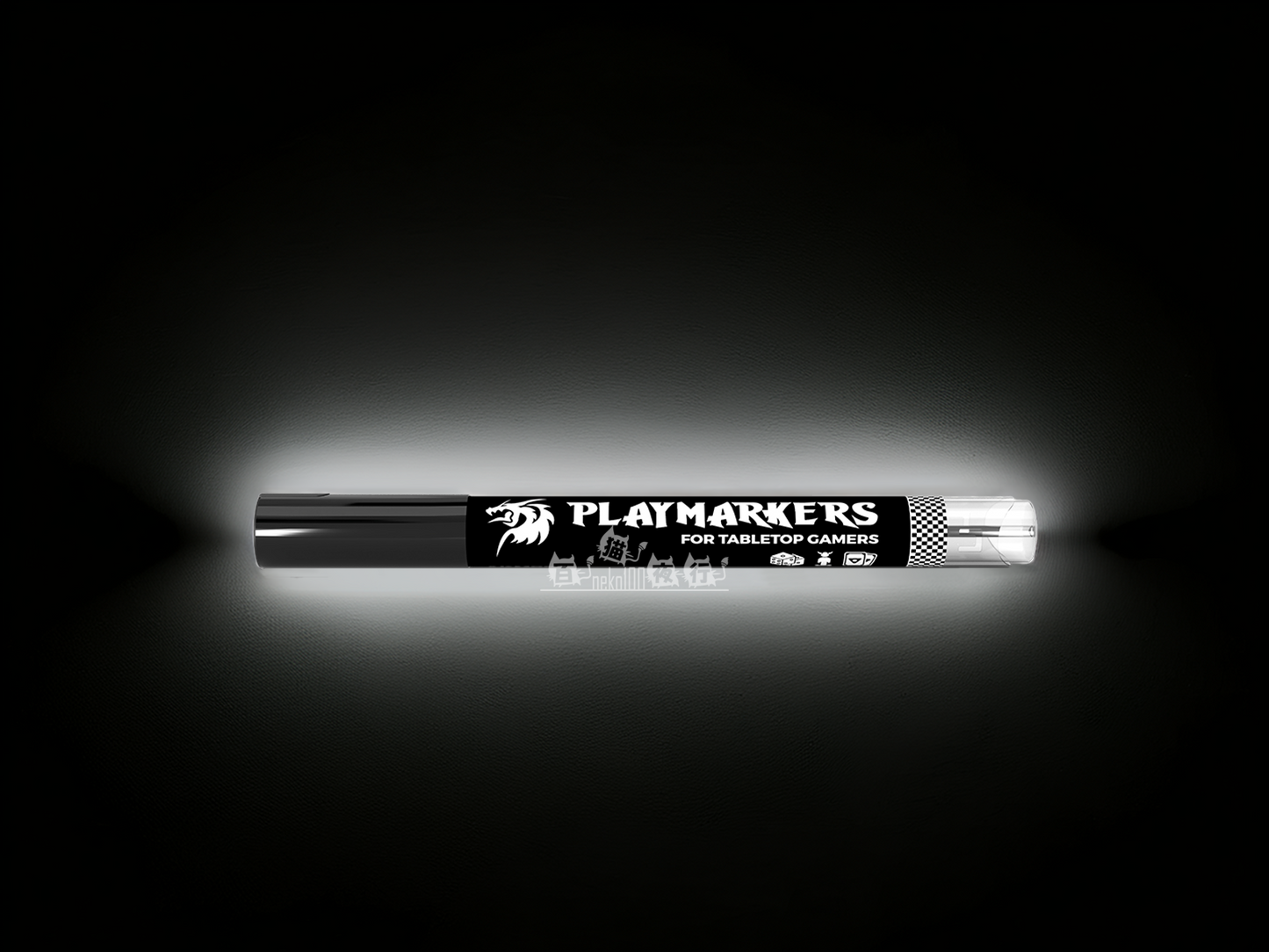 AK-Interactive Playmarkers - 水性軟毛麥克筆 AKM002 黑色