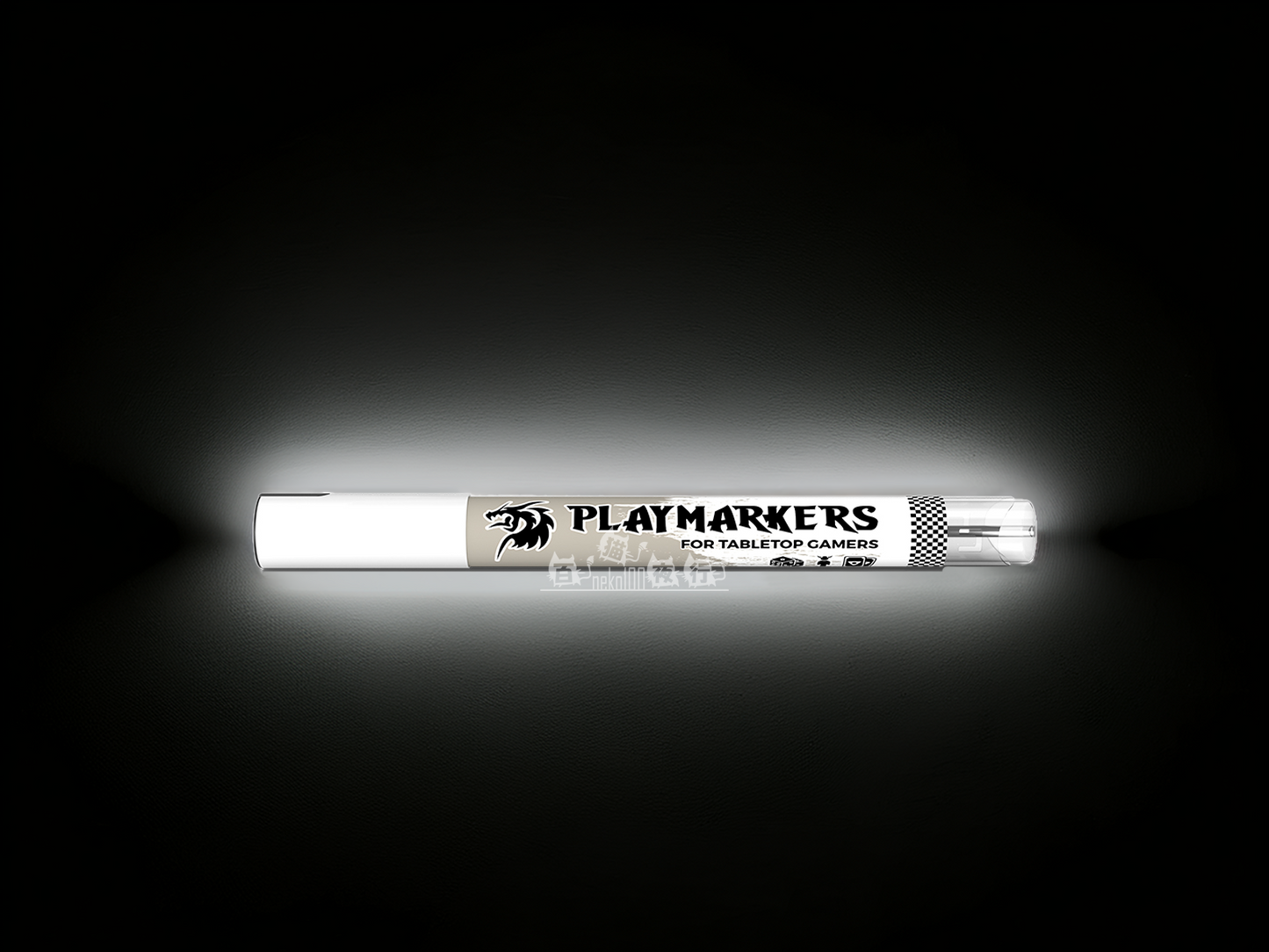 AK-Interactive Playmarkers - 水性軟毛麥克筆 AKM005 淺灰色