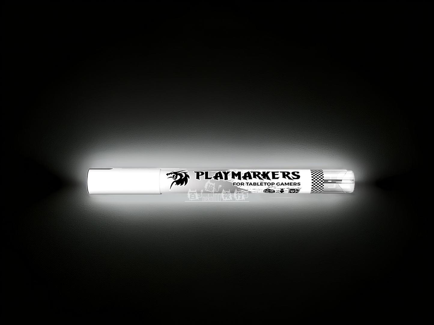 AK-Interactive Playmarkers - Acrylic Markers Brush Tip - AKM030 Silver