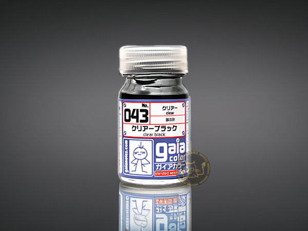 GAIA Clear Colors - 043 Clear Black
