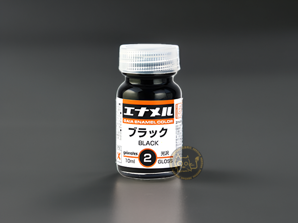 GAIA Enamel Colors - GE-02 Black