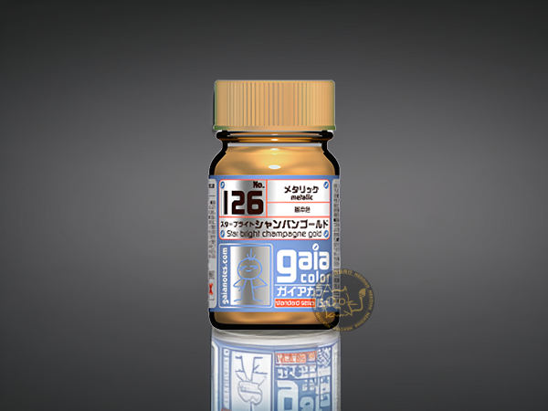 GAIA Metallic Colors - 126 Star Bright Champagne Gold