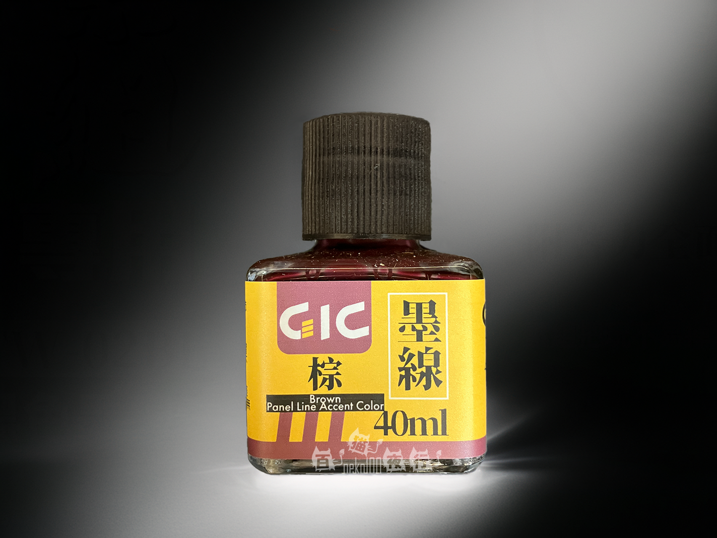 GIC Accent - Panel Line Accent - Water-based Acrylic - TW01BR - Brown