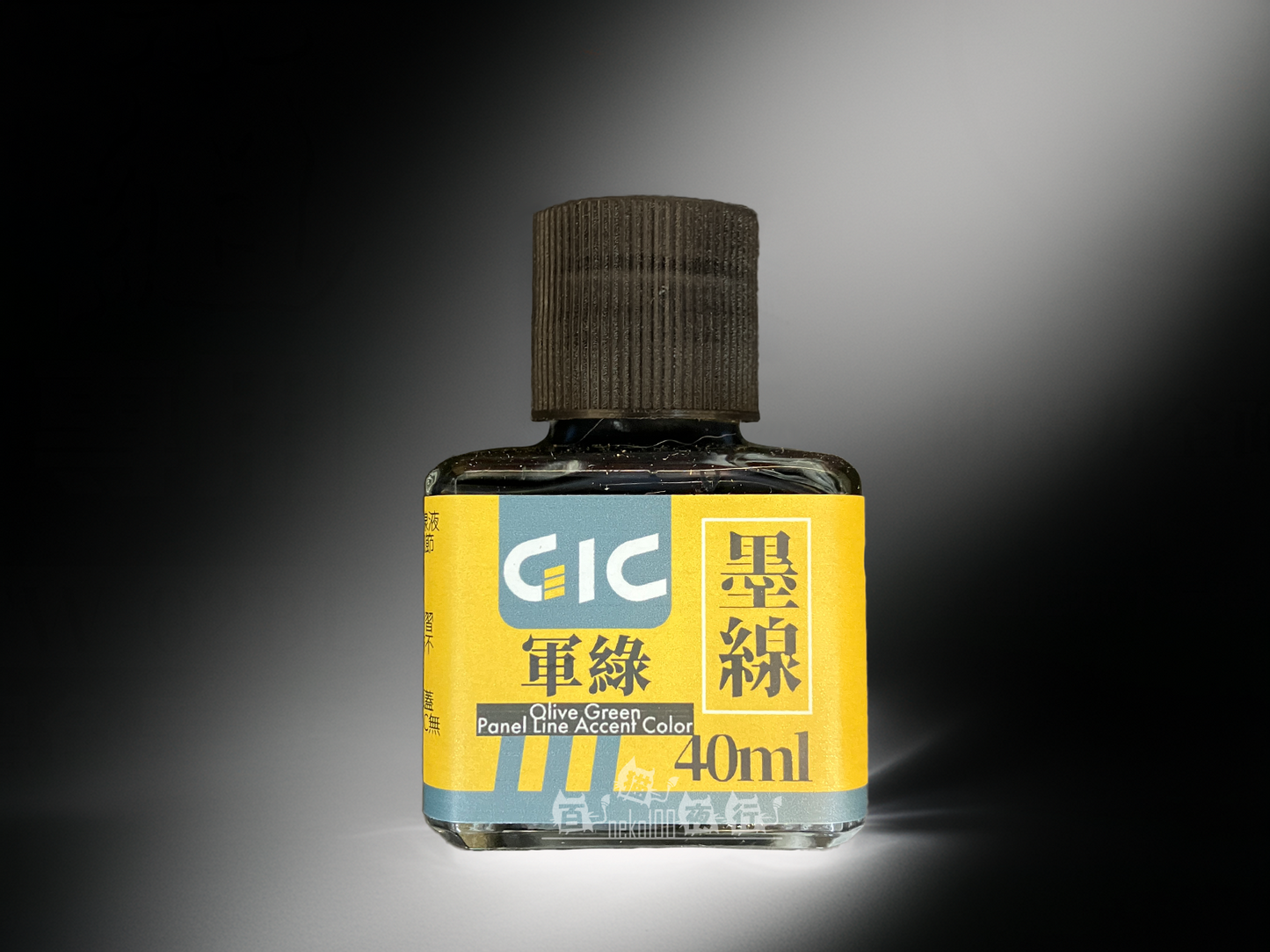 GIC Accent - Panel Line Accent - Water-based Acrylic - TW01OG -Olive Green