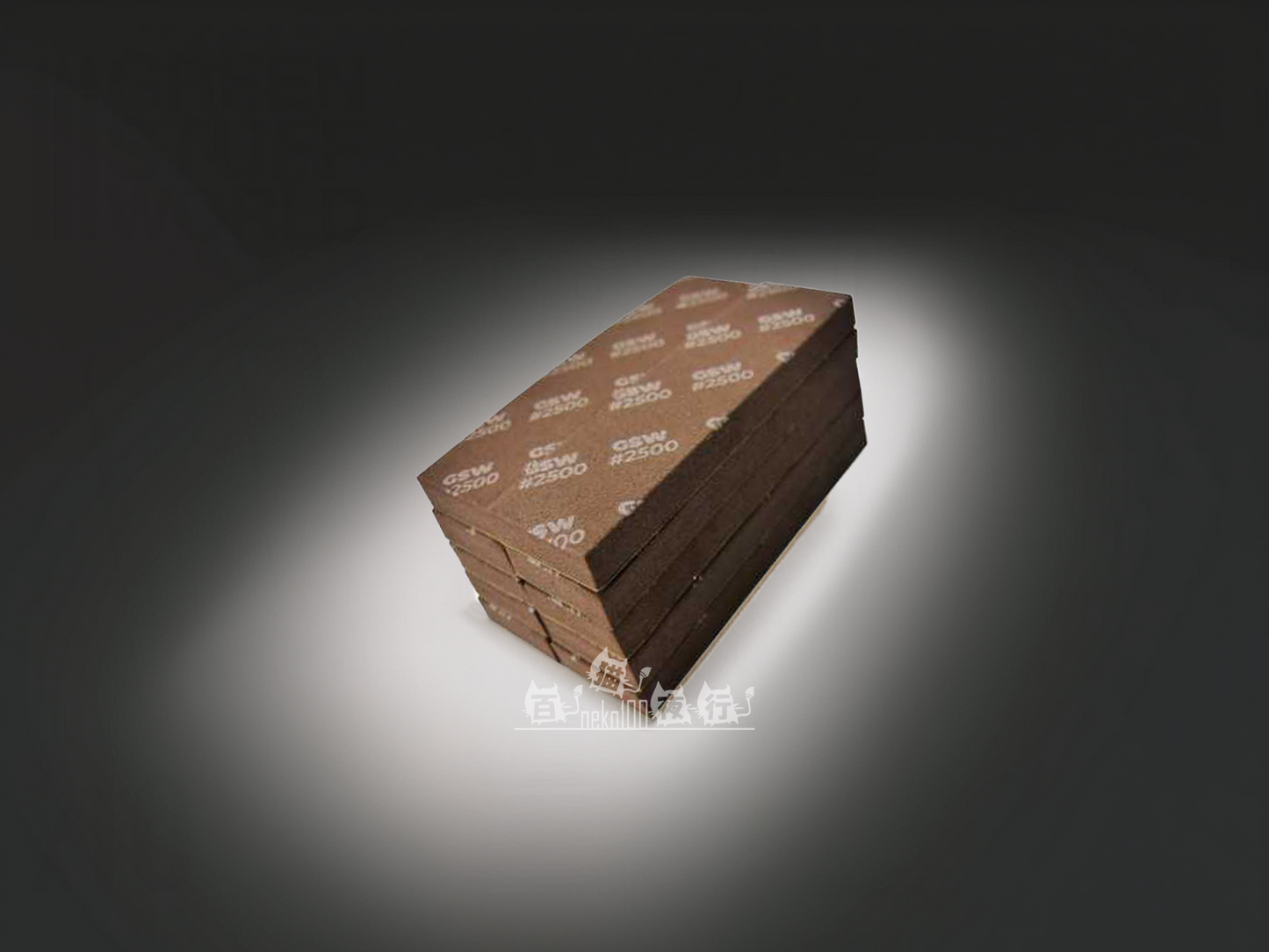 Green Stuff World Sanding Foam-Sanding Pads Grit #2500-10pcs