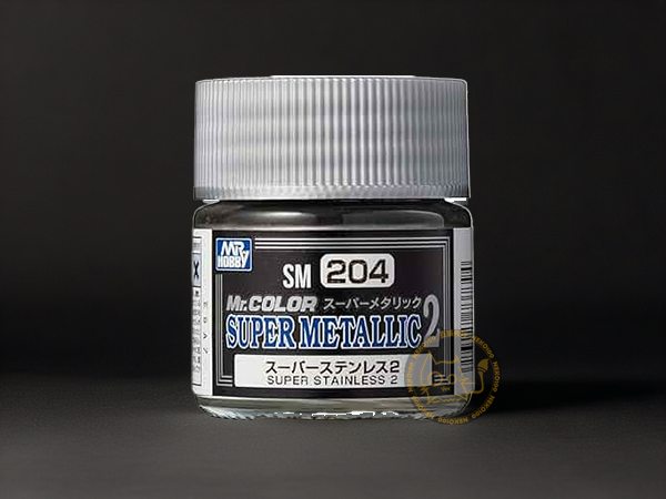 Mr. Hobby - Mr. Color Super Metallic 2 - SM204 Super Stainless