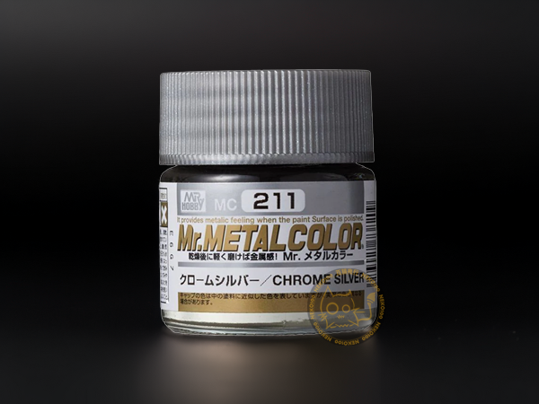 Mr. Hobby - Mr. Metallic Color - MC211 Chrome Silver