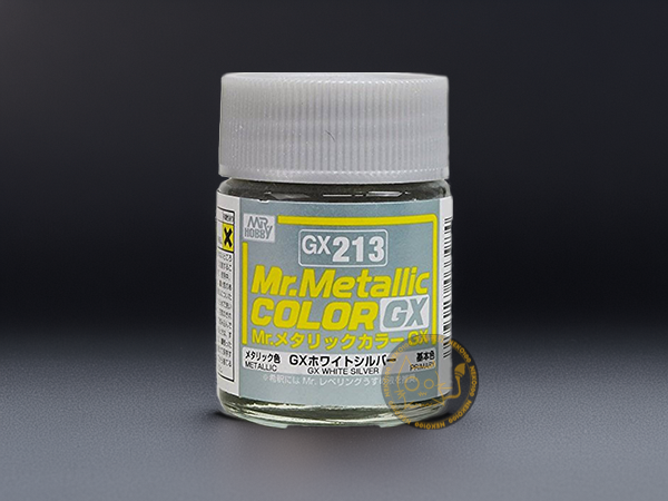 Mr. Hobby - Mr. Metallic Color GX-GX213 GX White Silver