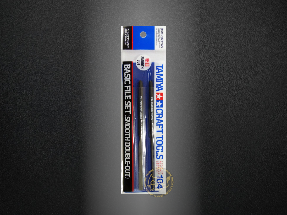 Tamiya File-Craft Tools-74104-模型專用銼刀套裝-細目