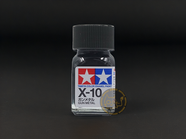 Tamiya Color Enamel - 80010 - X-10 Gun Metal