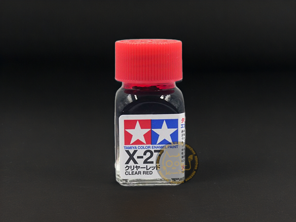 Tamiya Color Enamel - 80027 - X-27 Clear Red