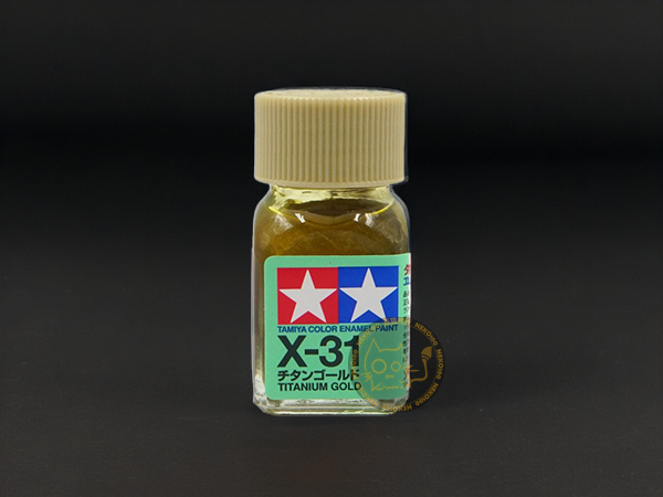 Tamiya Color Enamel - 80031 - X-31 Titanium Gold