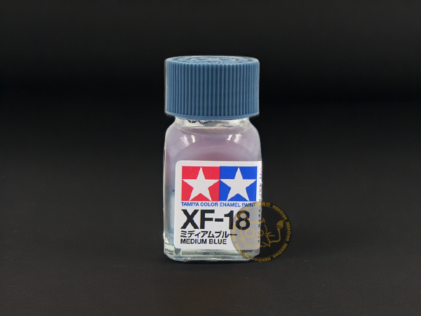 Tamiya Color Enamel - 80318 - XF-18 Medium Blue