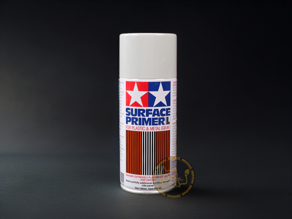 Tamiya Primer - 87042 - Surface Primer L for Plastic & Metal - Grey
