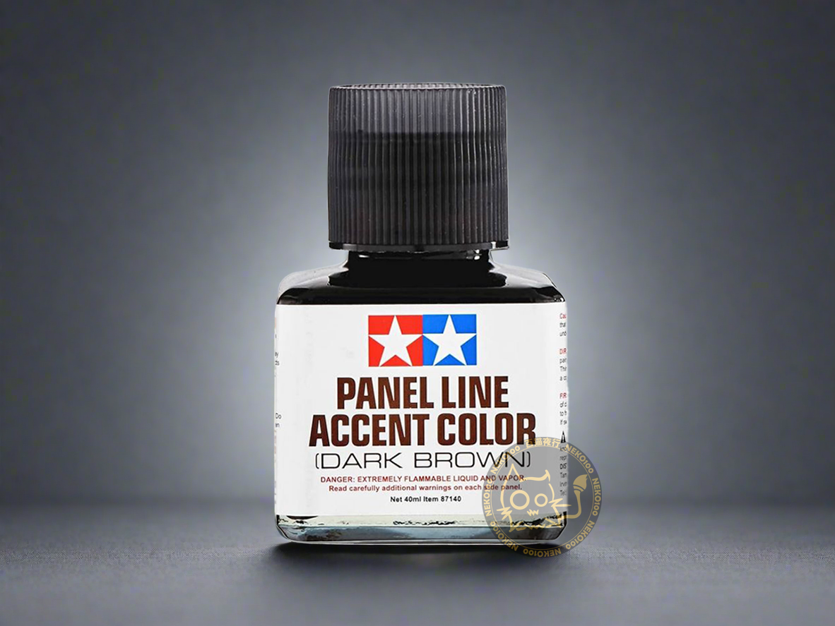 Tamiya - 87140 - Panel Line Accent Color - Dark Brown