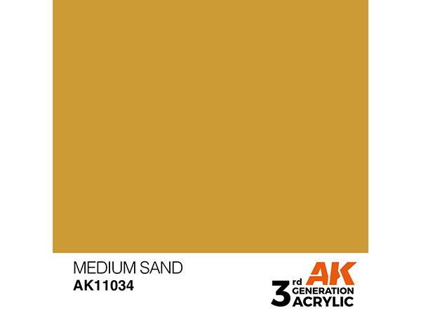 AK-Interactive 3GEN-AK11034 Standard-Medium Sand