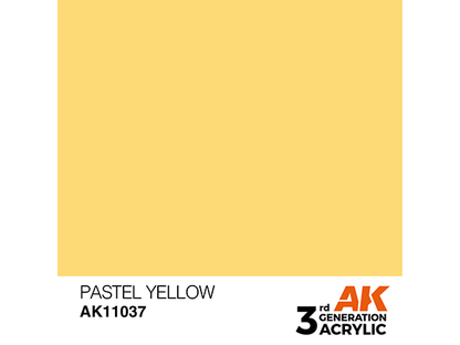 AK-Interactive 3GEN-AK11037 Pastel-Pastel Yellow