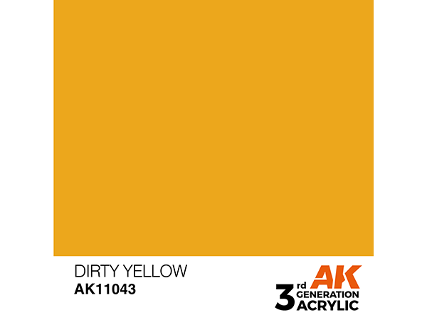 AK-Interactive 3GEN-AK11043 Standard-Dirty Yellow