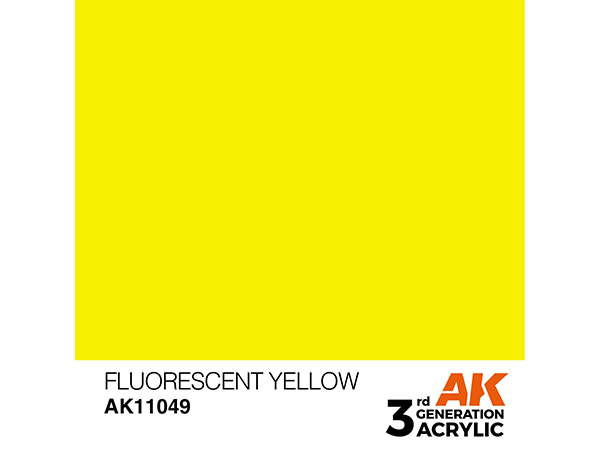 AK-Interactive 3GEN-AK11049 Standard-Fluorescent Yellow