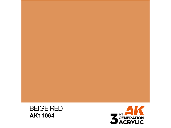 AK-Interactive 3GEN-AK11064 Standard-Beige Red