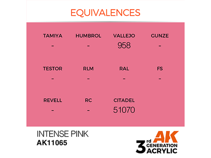 AK-Interactive 3GEN-AK11065 Intense-Intense Pink