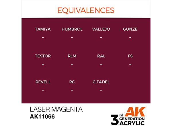 AK-Interactive 3GEN-AK11066 Standard-Laser Magenta