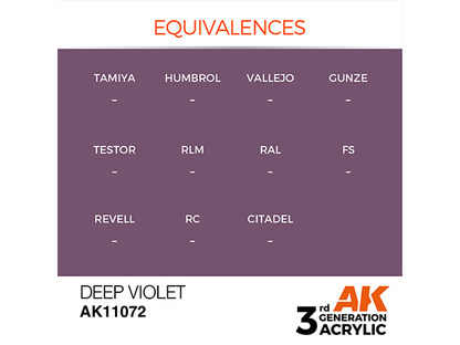 AK-Interactive 3GEN-AK11072 Intense-Deep Violet