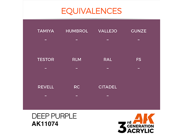 AK-Interactive 3GEN-AK11074 Intense-Deep Purple