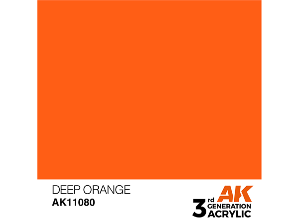 AK-Interactive 3GEN-AK11080 Intense-Deep Orange