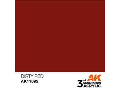 AK-Interactive 3GEN-AK11095 Standard-Dirty Red