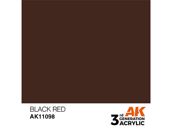 AK-Interactive 3GEN-AK11098 Standard-Black Red