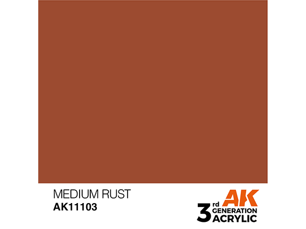 AK-Interactive 3GEN-AK11103 Standard-Medium Rust