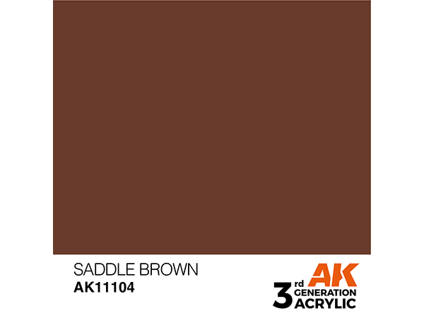 AK-Interactive 3GEN-AK11104 Standard-Saddle Brown