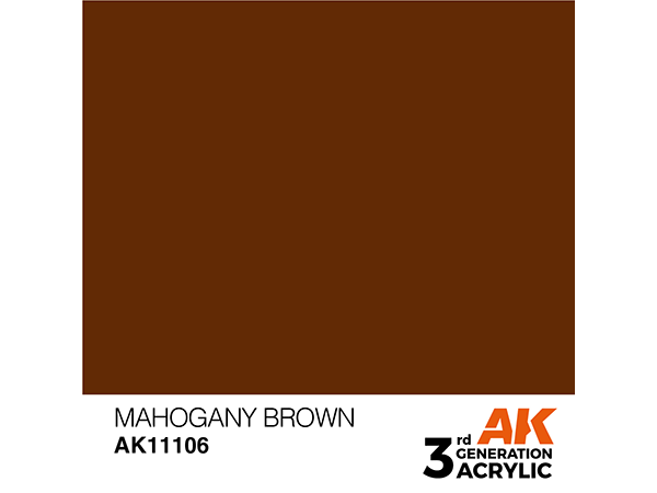 AK-Interactive 3GEN-AK11106 Standard-Mahogany Brown