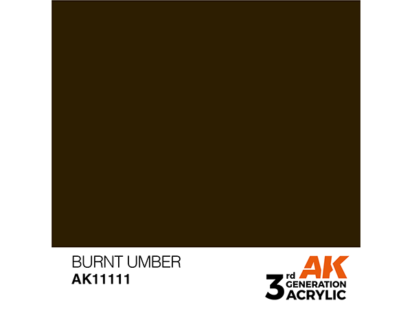 AK-Interactive 3GEN-AK11111 Standard-Burnt Umber