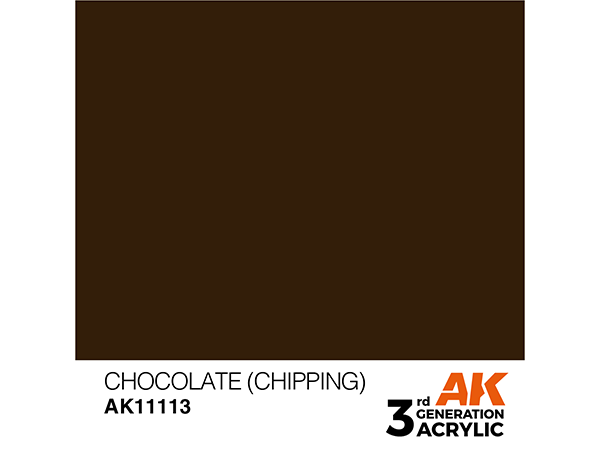 AK-Interactive 3GEN-AK11113 Standard-Chocolate (Chipping)