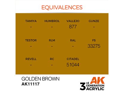 AK-Interactive 3GEN-AK11117 Standard-Golden Brown