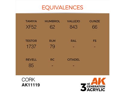 AK-Interactive 3GEN-AK11119 Standard-Cork