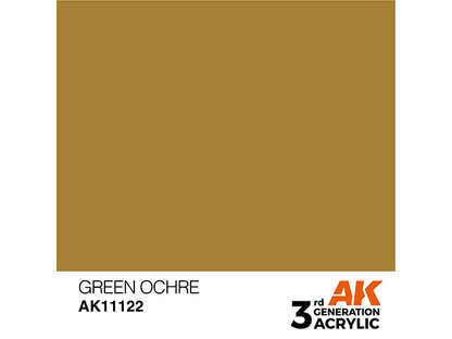 AK-Interactive 3GEN-AK11122 Standard-Green Ochre