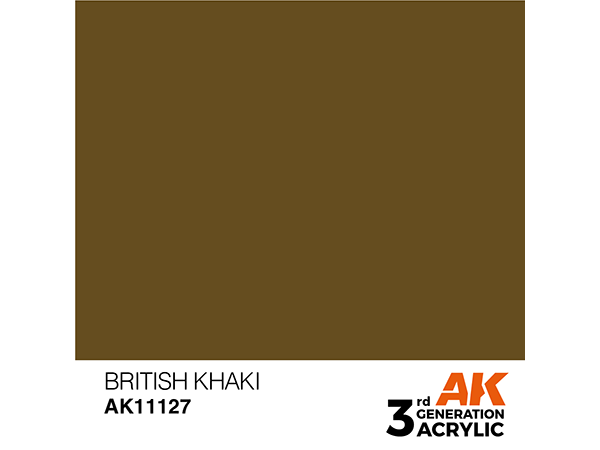 AK-Interactive 3GEN-AK11127 Standard-British Khaki