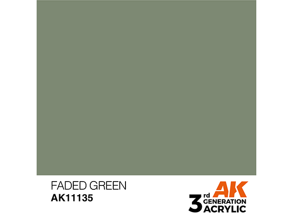 AK-Interactive 3GEN-AK11135 Standard-Faded Green