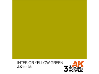 AK-Interactive 3GEN-AK11138 Standard-Interior Yellow Green