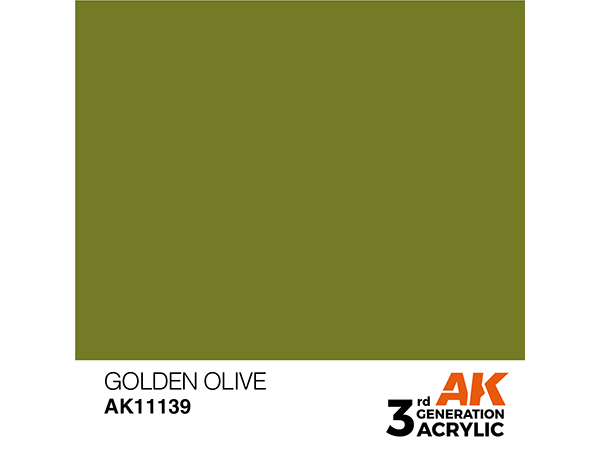 AK-Interactive 3GEN-AK11139 Standard-Golden Olive