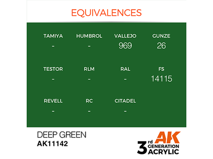 AK-Interactive 3GEN-AK11142 Intense-Deep Green